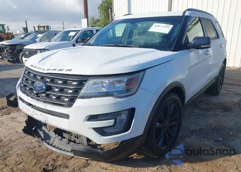 2017 Ford Explorer Xlt z USA, uszkodzony, nr VIN 1FM5K7D89HGD64232